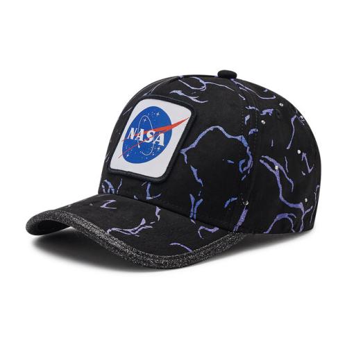 Καπέλο Jockey Capslab Nasa CL/NASA/1/TAG/GLI Μαύρο