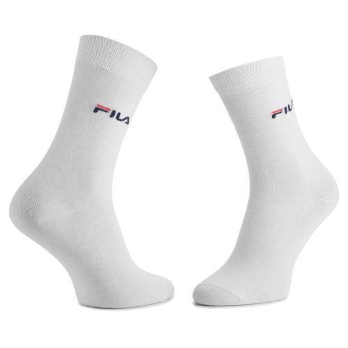 Σετ 3 ζευγάρια ψηλές κάλτσες unisex Fila F9630 White