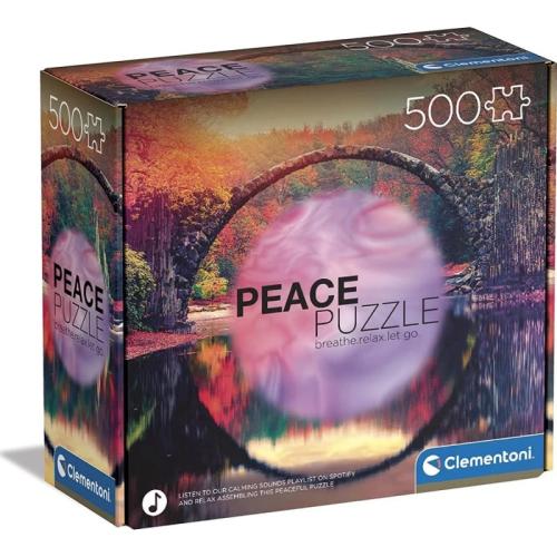 Clementoni Παζλ Peace Puzzles Mindful Reflection 500 Τμχ (1220-35119)