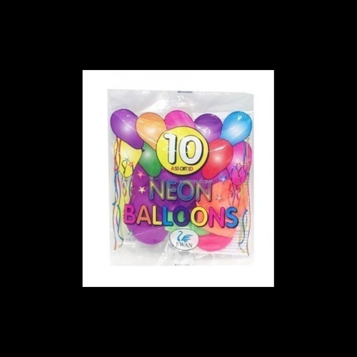 Παρτυ Μπαλονια Φωσφοριζε 10Τεμ. Neon (04-0172)