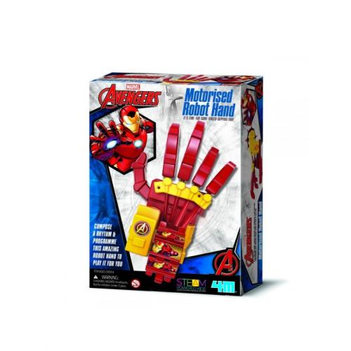 4M Πλαστική Κατασκευή Παιχνίδι Μηχανικό Χέρι Ironman (006213)