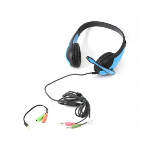 Fh4008 Μπλε Ακουστικο Και Μικροφωνο (OMO10244BL)