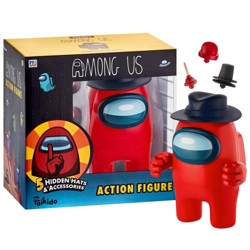 P.M.I. Among Us Action Figures Hats & Accessories 1 Pack S1-4 Σχέδια (AU6500)