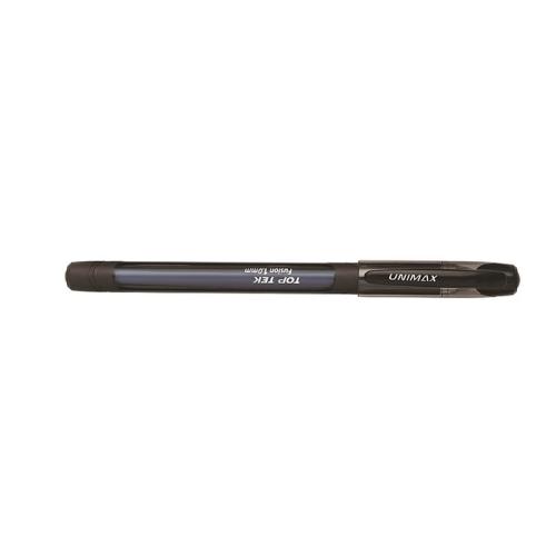 Στυλό Top Tek Fusion διαρκείας με καπάκι μύτη medium 1,0mm Μαύρo (32542)