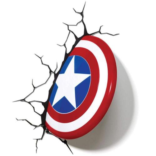 3D Light Fx - 3Dl - Marvel Captain America Light (49463)
