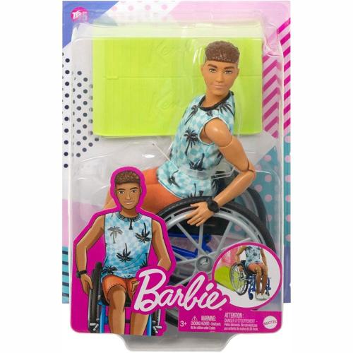 Barbie Κεν Fashionistas Mε Αναπηρικο Αμαξιδιο - Brunette (HJT59)