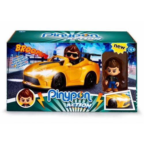 Pinypon Action Supercar Οχημα & Φιγουρα (700015150A)