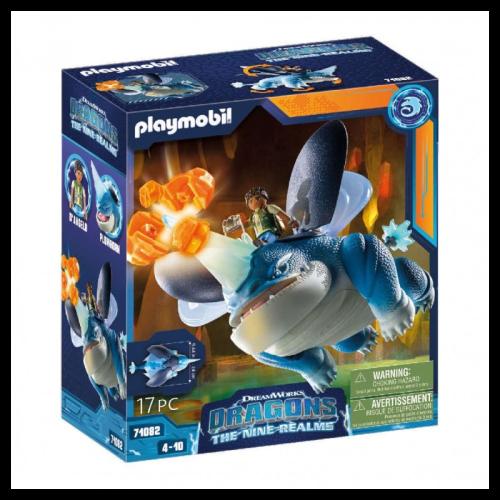 Playmobil Dragons The Nine Realms: Plowhorn & D'Angelo (71082)