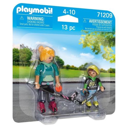 Playmobil Duopack Παικτες Roller Hockey (71209)