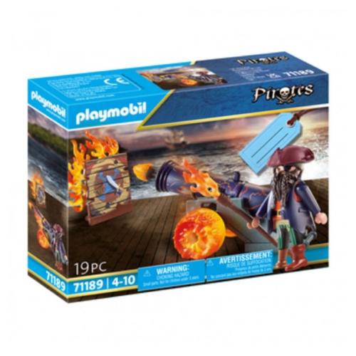 Playmobil Gift Set Πειρατης Με Κανονι (71189)