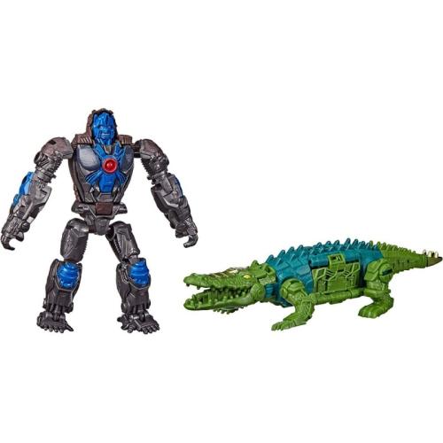 Transformers Rise Of The Beasts Movie, Beast Alliance, Combiners 2-Pack Optimus Primal And Skullcruncher (F4619)