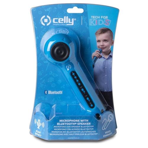 Celly Μικροφωνο Ασυρματο Bluetooth Με Ηχειο Kidsfestival Μπλε (411.752622)
