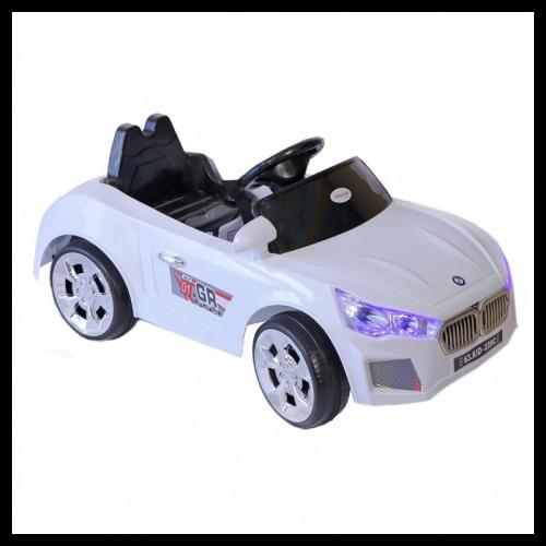 Ηλεκτροκίνητο Αυτοκίνητο Ασπρο 12V BMW R/C Με Φωτα - USB (KID-228C)