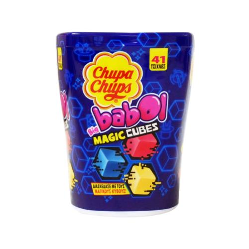 Chupa chups τσίχλες big babol magic cubes 41 Τσιχλες (5903)