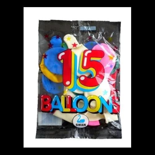 Πάρτυ Μπαλόνια 15τμχ. Αστεράκι (200115)