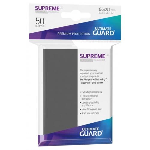 Ultimate Guard Supreme Ux Sleeves Dark Grey (50) 66X91Mm (UGD010788)