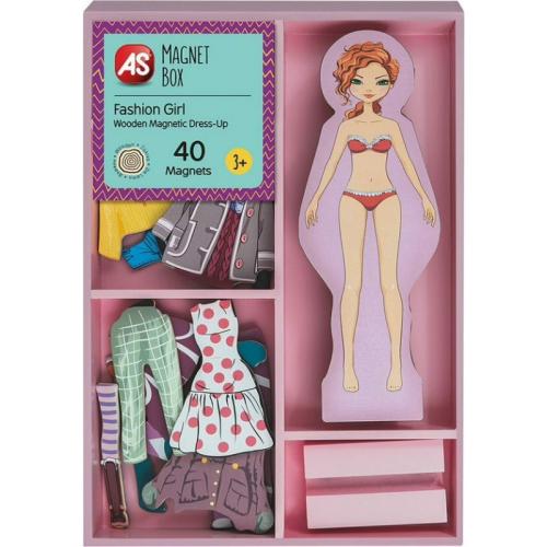 As Company Magnet Box Wooden Dress Up 2 (1029-64053)