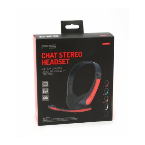 Freestyle Hi-Fi Stereo Headset Μικροφωνο Fh4088 Μαυρο (OMO10314BL)