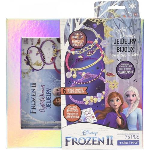 Make It Real Disney Frozen Ii-Swarovski Crystal Dreams Jewelry Bracelet Set (4380)