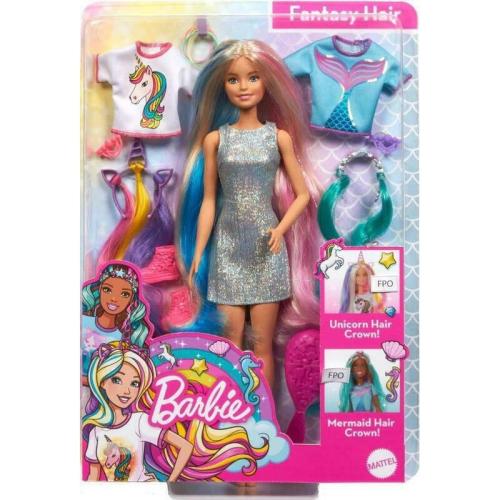 Mattel Barbie - Φανταστικά Μαλλιά (GHN04)