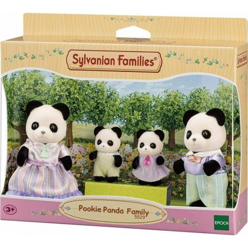 Sylvanian Families Οικογένεια Pookie Panda (5529) (064595)