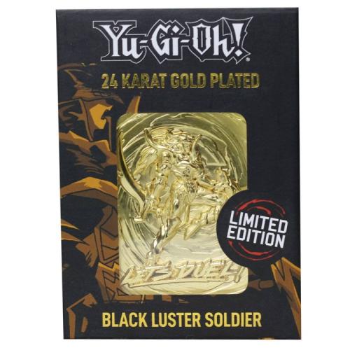 Yu-Gi-Oh! 24K Gold Plated Limited Edition Collectible - Black Luster Soldier (KON-YGO25G)
