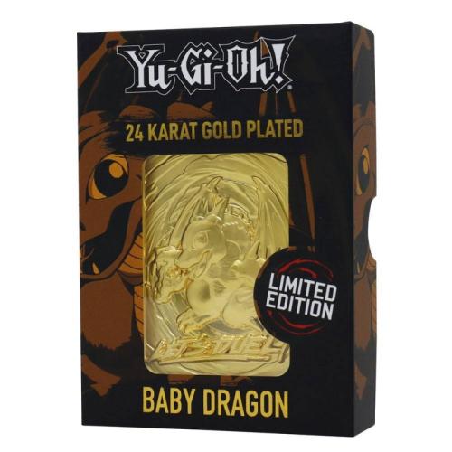 Yu-Gi-Oh! Limited Edition 24K Gold Plated Collectible - Baby Dragon (YGO29G)