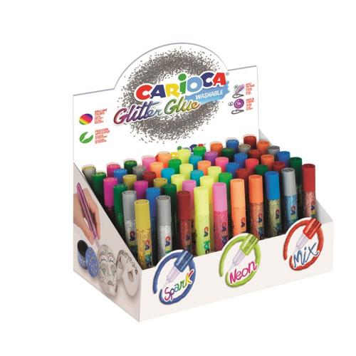Κόλλα γκλίτερ Carioca Glitter Glue 10,5ml - 1 τεμάχιο (23108)