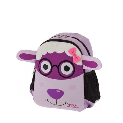 Polo Animal Junior Sheep Σχολική Τσάντα Πλάτης Νηπιαγωγείου σε Μωβ χρώμα (90101476)
