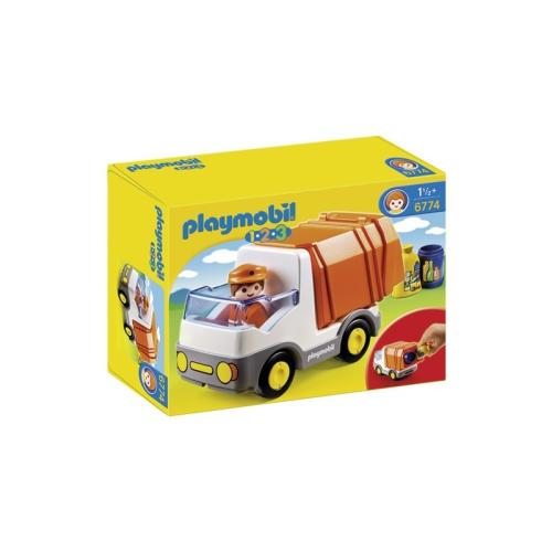 Playmobil 1.2.3 Απορριμματοφόρο Όχημα (6774)