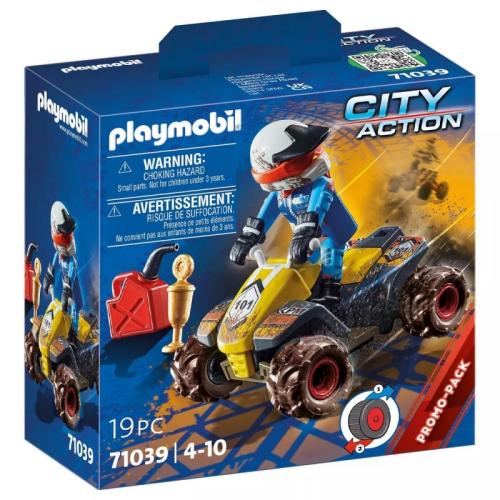 Playmobil Οδηγός Αγώνων Με Γουρούνα 4X4 (71039)