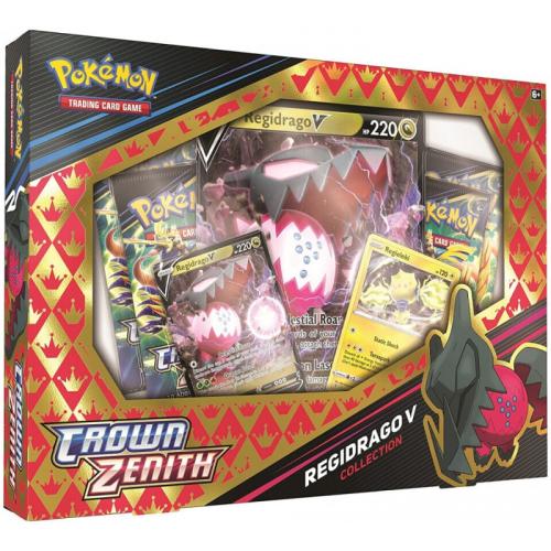 Pokemon Crown Zenith Regieleki / Regidrago V Box - 2 Σχέδια (POK851834)