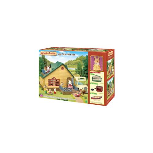 Sylvanian Families Log Cabin Gift Set (Green Roof) (5610)