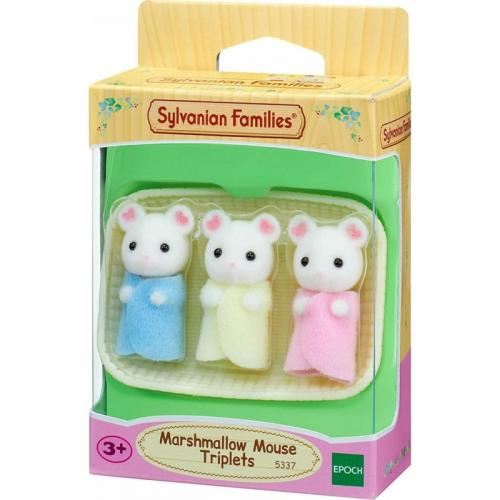 Sylvanian Sf Marshmallow Mouse Triplets (5337)