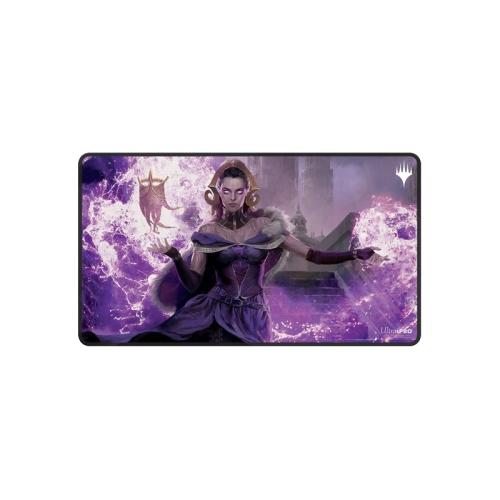 Up - Double Masters 2022 Black Stitched Playmat V1 For Magic: The Gathering (19390)
