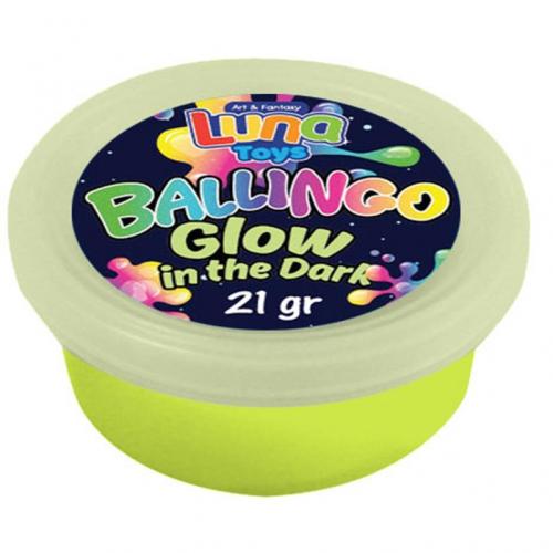 Ballingo Μπαλακι Μαγικο Glow In The Dark 21gr 4 Χρώματα - 1 τμχ (000622539)