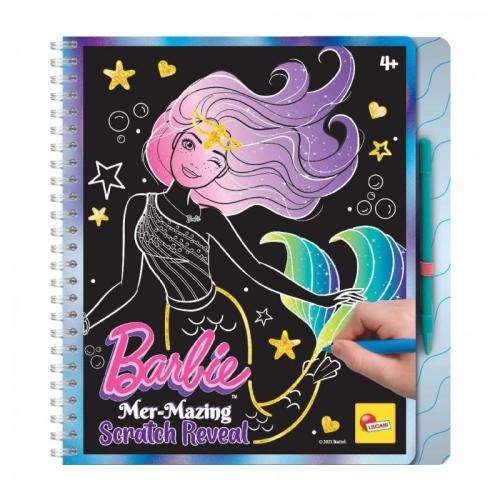 Barbie Sketch Book Mer-Mazing Scratch Rev (17.12327)