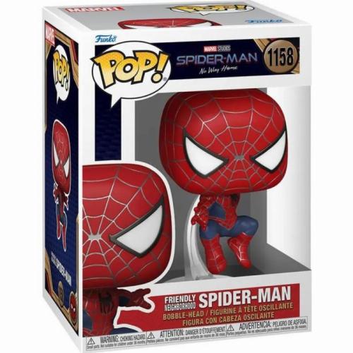 Funko Pop! Marvel: Spider-Man No Way Home - Spider-Man Friendly Neighborhood (Leaping) 1158 (UND67607)