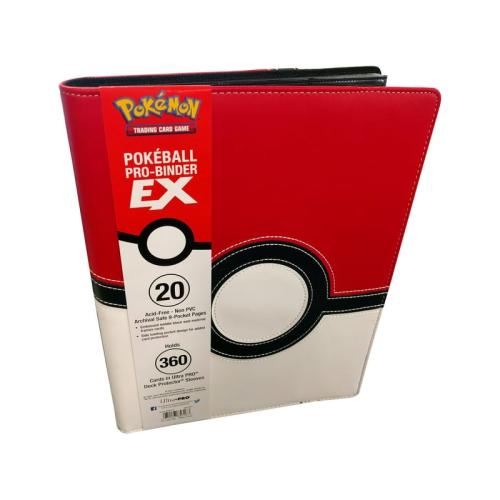 Ultra Pro - Premium 9-Pocket ProBinder - Pokemon - Pokeball (85316)