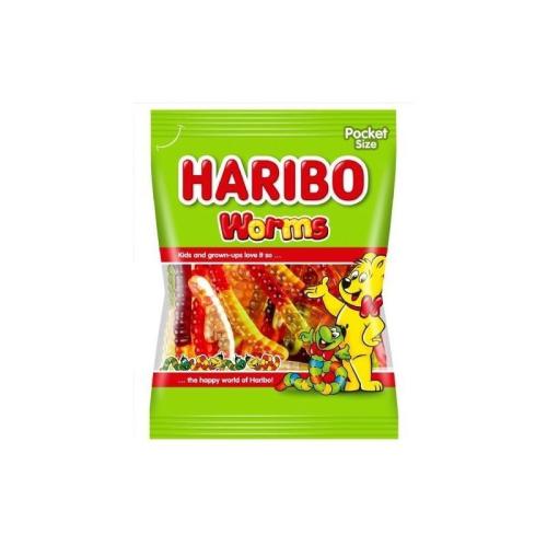 Ζαχαρώδη Haribo Σκουληκια 100Γ ( 5708 )