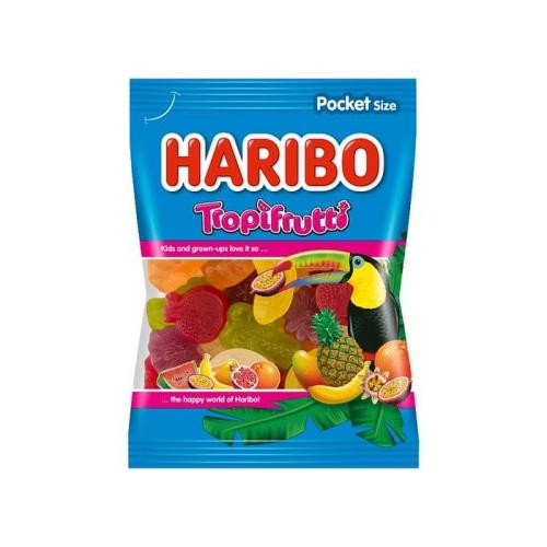 Ζαχαρωδη Haribo Tropi Frutti 100Gr (ZE.SM.002)