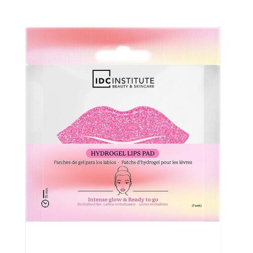 IDC Hydrogel Glitter Lip Patches Μάσκα Επίθεμα Χειλιών με Υδατικό τζελ & Γκλίτερ 1 pair 6gr Ροζ (M-56150)