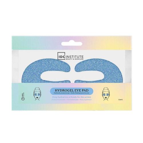 IDC Institute Glitter Hydrogel Eye Patches C Shape Επιθέματα Τζελ για τα Μάτια Με Γκλίτερ 1Pair 6gr Mπλε (M-56154)