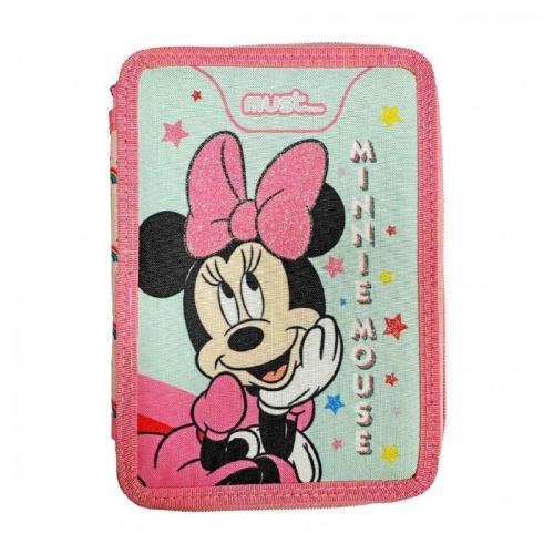 Κασετίνα Διπλή Γεμάτη Minnie Mouse (000563590)