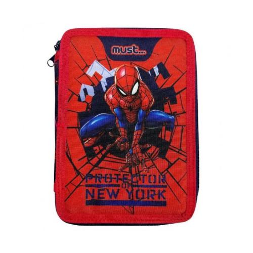 Κασετίνα Διπλη Γεματη Spiderman Protector Of New York (000508120)