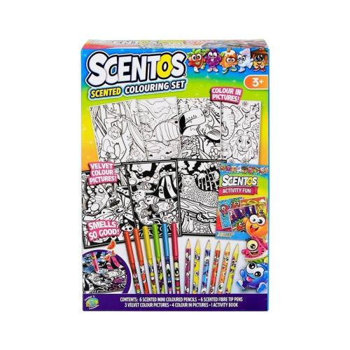 Scented Colouring Set 3+ Scentos (41427)