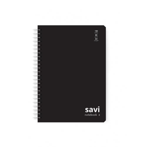 Τετράδιο Σπιράλ Savi Basic Α4 2 Θεματα Διάφορα Σχέδια - 1 τμχ (202022-220)