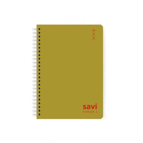 Τετράδιο Σπιράλ Savi Basic Α4 3 Θεματα Διάφορα Σχέδια - 1 τμχ (202023-320)