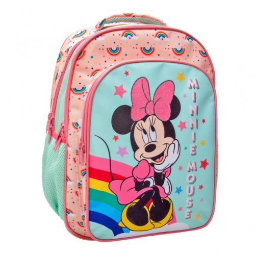 Τσάντα Πλάτης Δημοτικου 3 Θηκες Minnie Mouse (000563516)