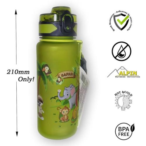 Alpin παγούρι BPA Free 500ml Zoo (1220Z)